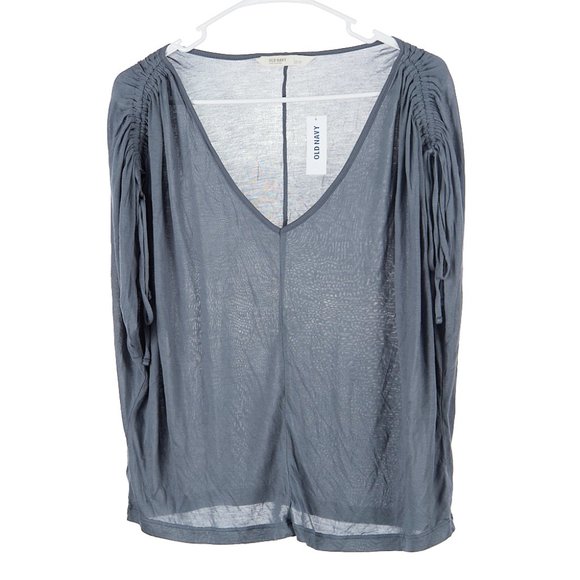 Old Navy Gray Blouse Size Small NWT - Picture 1 of 5